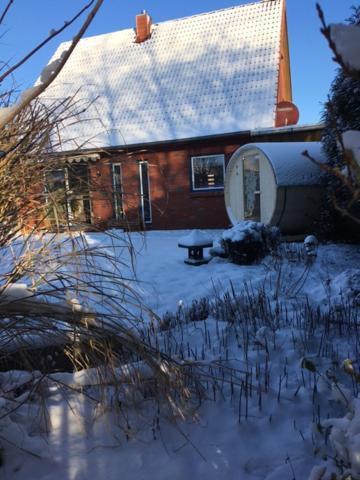 Ferienhaus Elisenhuus 通宁 外观 照片