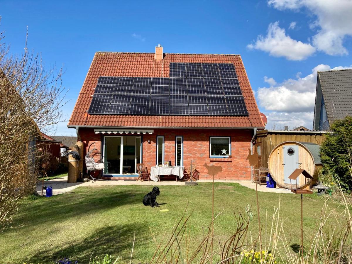 Ferienhaus Elisenhuus 通宁 外观 照片